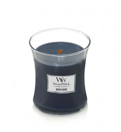 Wood Wick mirisna sveća u tegli M - Juniper Spruce (smrča, kedar, žalfija, tuberoza)