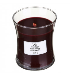 WoodWick Mirisna sveća u tegli M - Black Cherry (trešnja)
