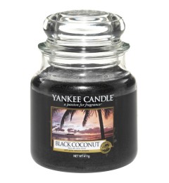 Mirisna sveća u tegli M - Black Coconut (kokos)