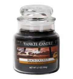 Mirisna sveća u tegli S - Black Coconut (kokos)