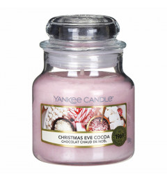 Mirisna sveća u tegli S -  Christmas Eve Cocoa (kakao, vanilin cvet, sandalovina)