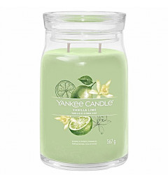 Vanilla Lime Signature mirisna sveća - velika tegla (vanila i limeta)