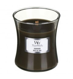 Wood Wick Mirisna sveća u tegli Mini - Oudwood (amber, mošus, vanila, tamjan)