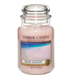 Mirisna sveća u tegli L - Pink Sands (citrusi, cveće i vanila)