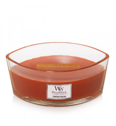 WoodWick mirisna sveća u ovalnoj tegli - NOVO Pumpkin Praline (bundeva, javor, cimet, đumbir...)