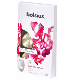 Bolsius mirisni voskovi/6kom - Pure Romance (ruža, amber i pačuli)