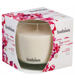 Bolsius mirisna sveća L - Pure Romance (ruža, amber i pačuli)