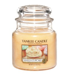 Mirisna sveća u tegli M - Vanilla Cupcake (vanila, miris kolača)