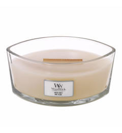 WoodWick mirisna sveća u ovalnoj tegli - White Honey (narandžin cvet i vanila)