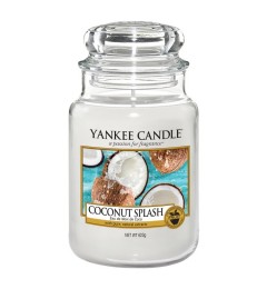 Mirisna sveća u tegli L - Coconut Splash (Kokos, lubenica i mango)